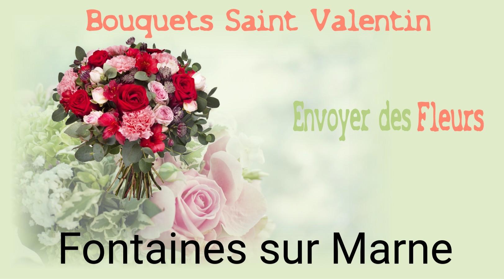 Roses de Saint-Valentin livrées à Fontaines-sur-Marne
